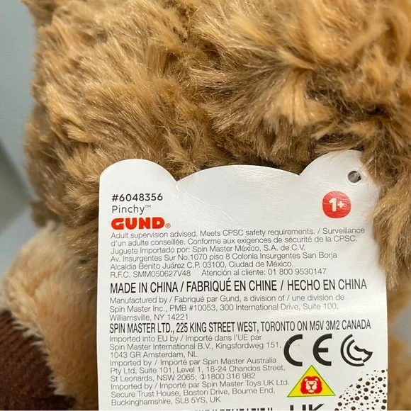 Gund Brown Plush Stuffed Animal Bear - Picture 6 of 6